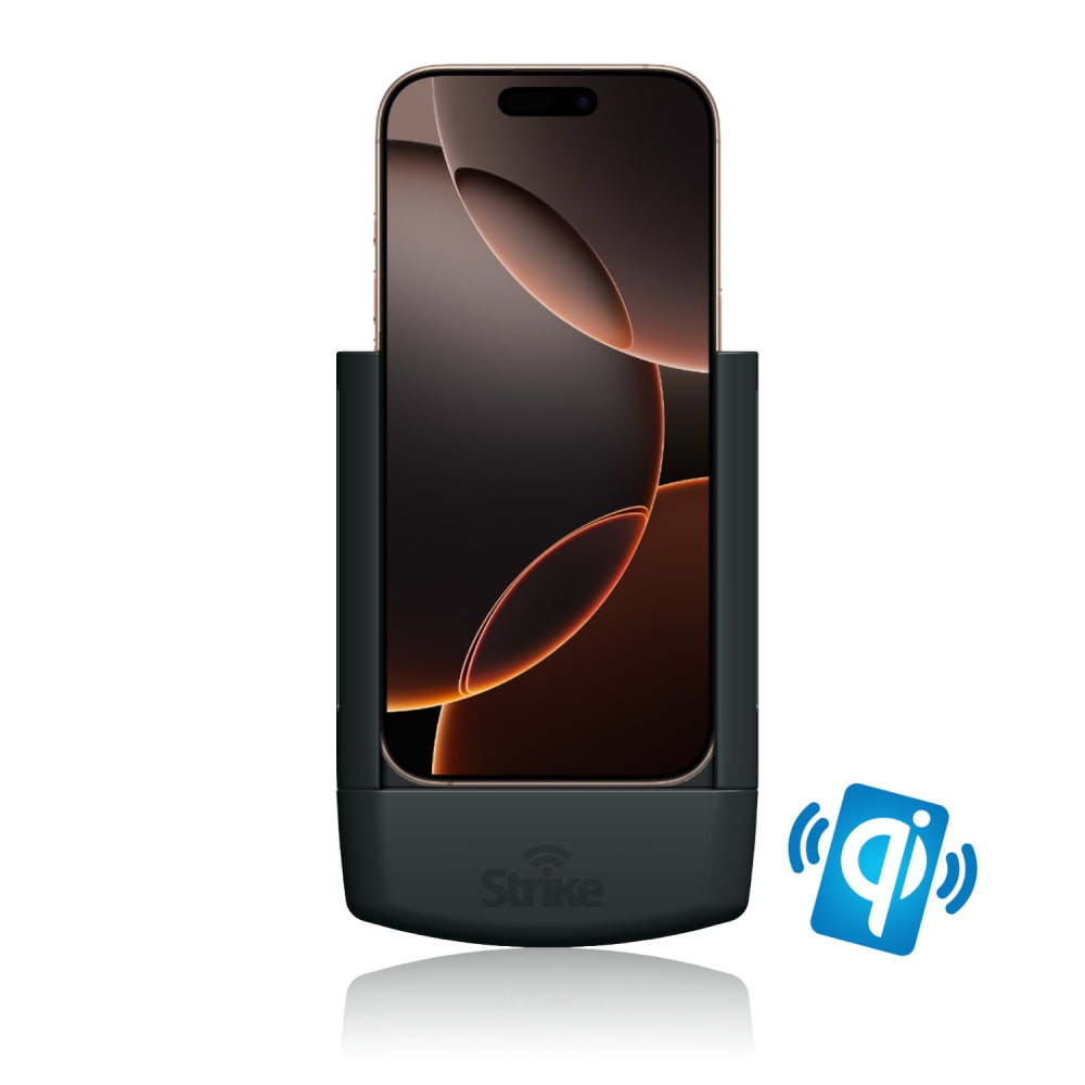 iPhone 16 Pro Max/Pro Wireless Car Charger Mount - Fast Qi Charging Phone Holder for Car Dashboard & Air Vent - Perfect for Commuting, Road Trips & GPS Navigation