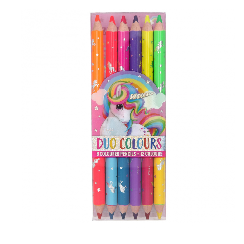 Ylvi Duo Color Pencils - Premium Dual-Tip Art Supplies for Drawing & Sketching | Perfect for Artists, Students & Coloring Books
