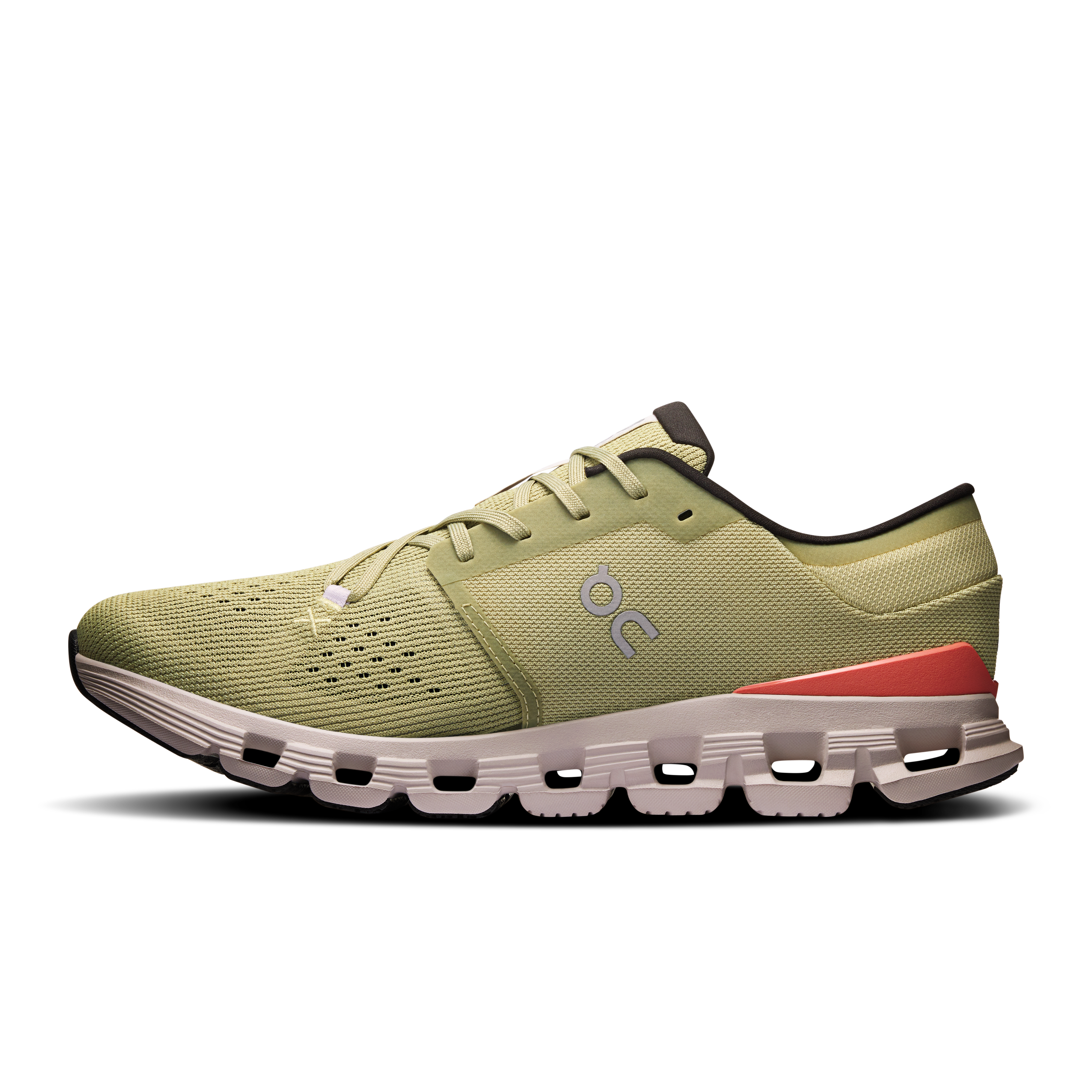 On Running Men's Cloud X 4 Running Shoes - Lightweight & Breathable for Training & Gym Workouts (Caper/Salmon Color) - Perfect for Jogging, CrossFit & Daily Wear