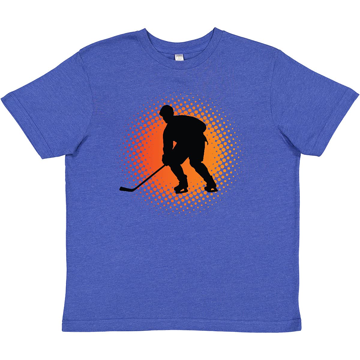 Inktastic Play Hockey Sports Youth T-Shirt - Comfortable Kids Hockey Tee for Boys & Girls - Perfect for Hockey Practice, Games & Fan Support