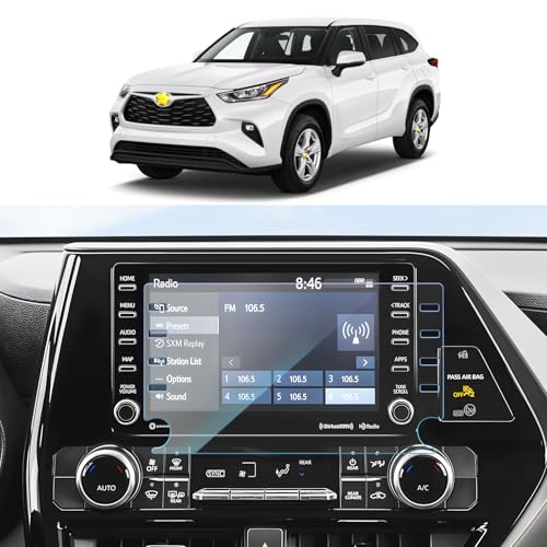 2020-2022 Highlander 8in Tempered Glass