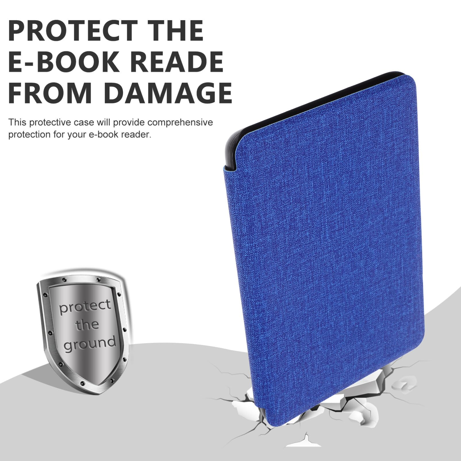 Premium Kindle Paperwhite 543 Protective Cover - Durable Ebook Reader Case with Shockproof Design for Enhanced Protection | Perfect for Travel, Reading at Home & Outdoor Use | Blue