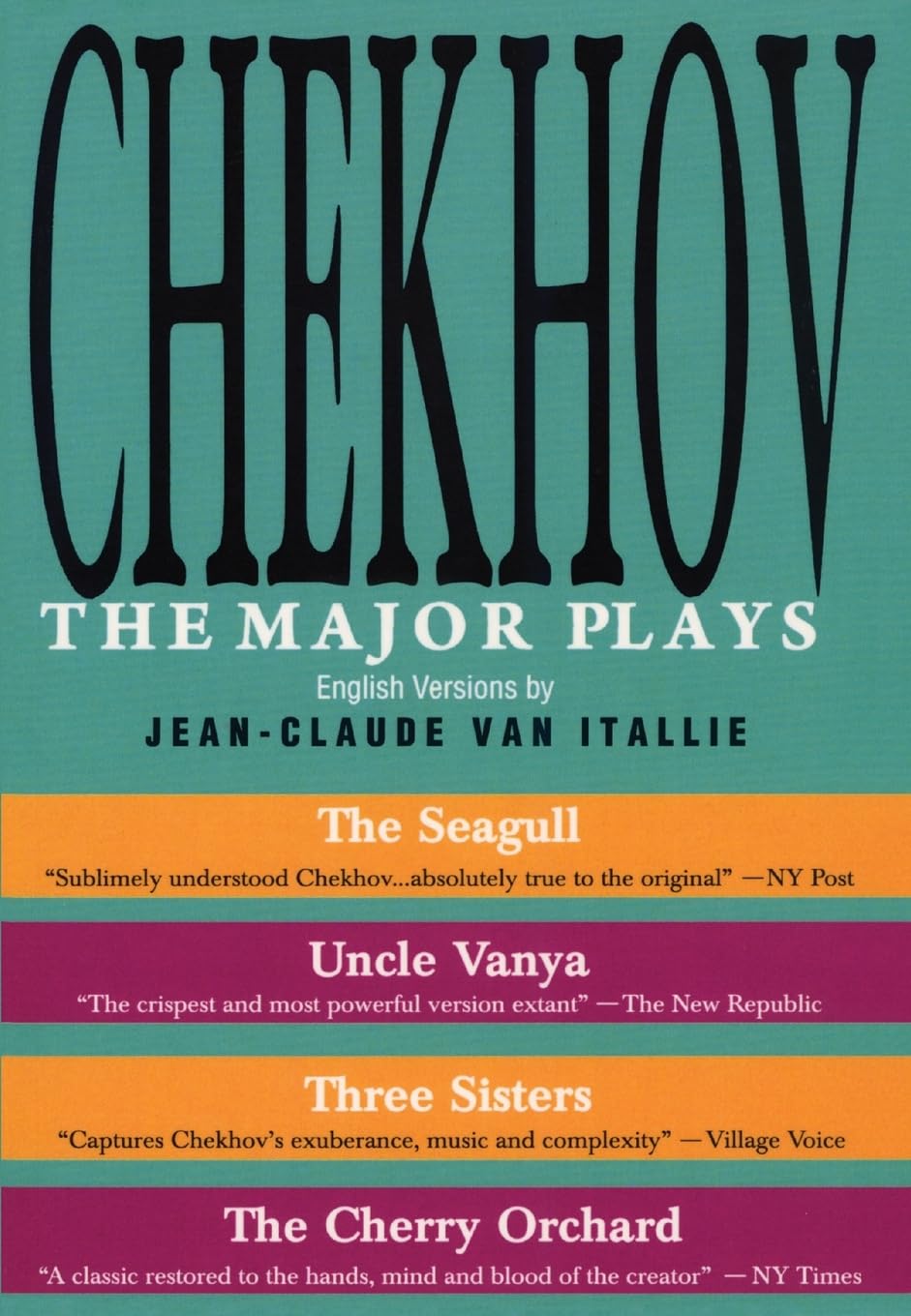 Chekhov's Major Plays - Applause Books for Theater & Study