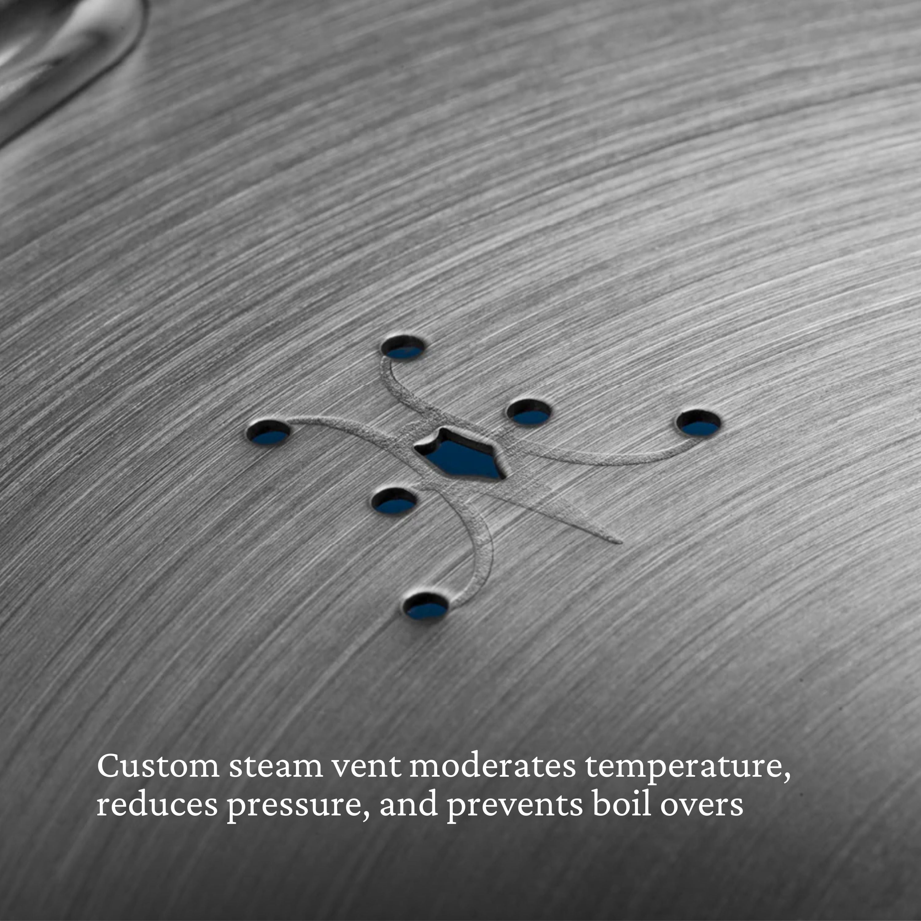 Premium Commercial-Grade Stainless Steel Universal Pot Lid - Durable & Versatile for Restaurants, Catering & Home Cooking