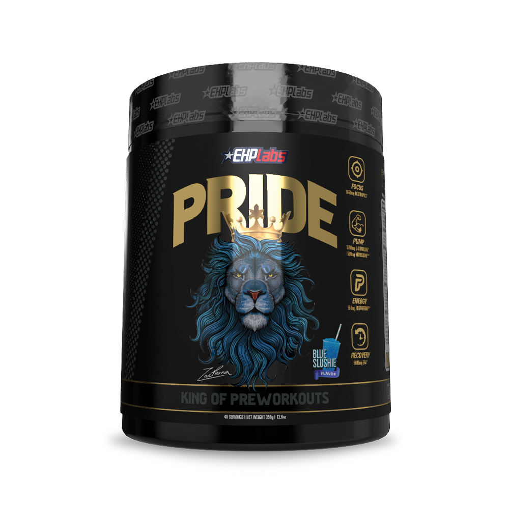 EHP Labs Pride Pre-Workout Powder - 40 Servings for Energy, Focus & Performance | Best for Gym, Bodybuilding & Fitness Training