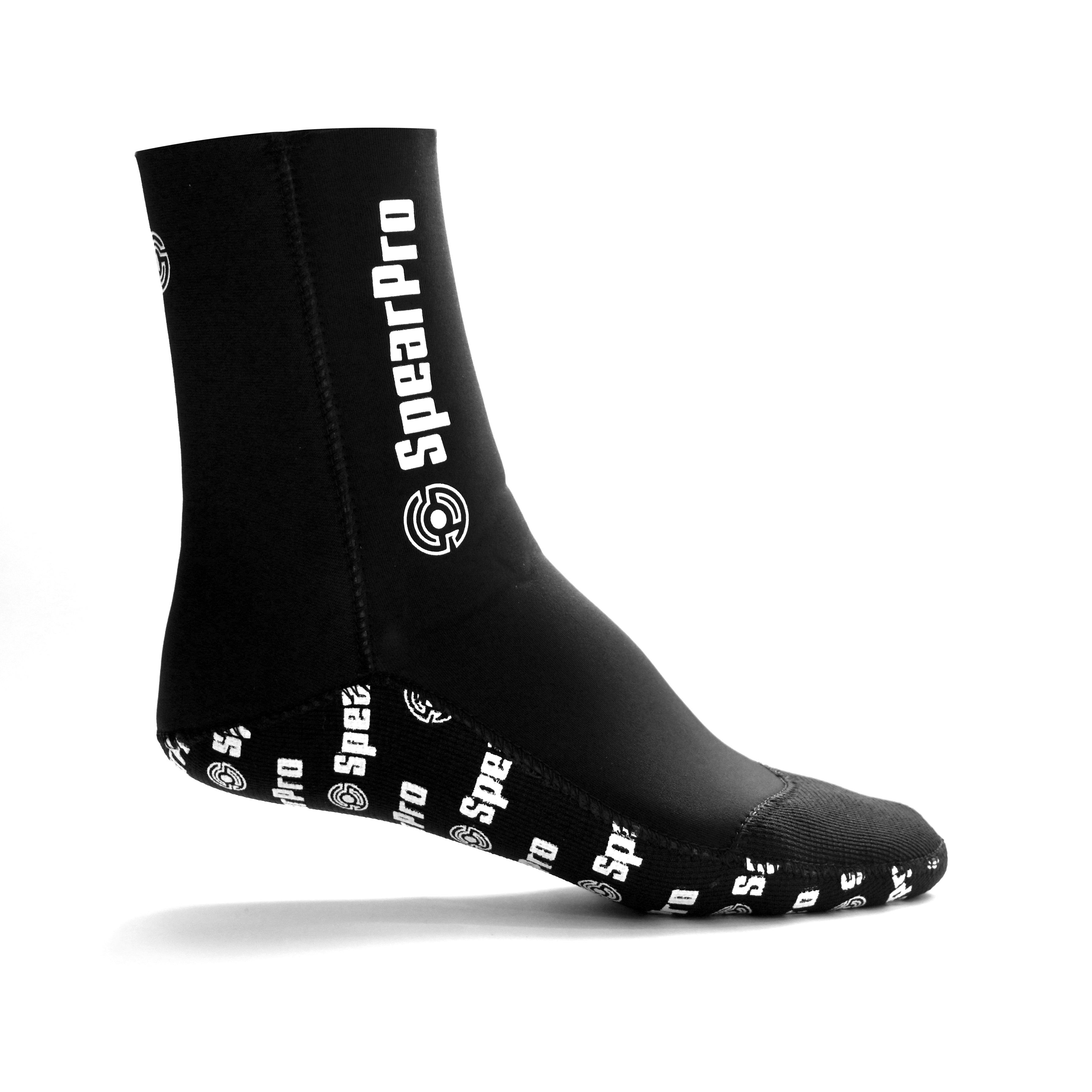 SpearPro 3.5mm Neoprene Reef Dive Socks for Scuba Diving, Snorkeling & Water Sports - Warm & Protective Footwear for Ocean Adventures