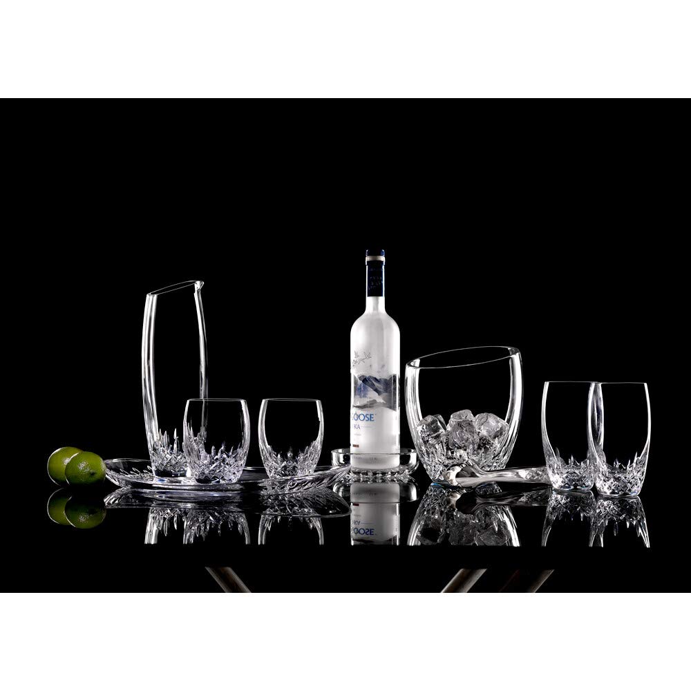 Waterford Lismore Essence Balloon Wine Glasses - Set of 2 Crystal Clear Stemware for Red Wine, Champagne & Special Occasions - Elegant Dinner Party & Wedding Gift