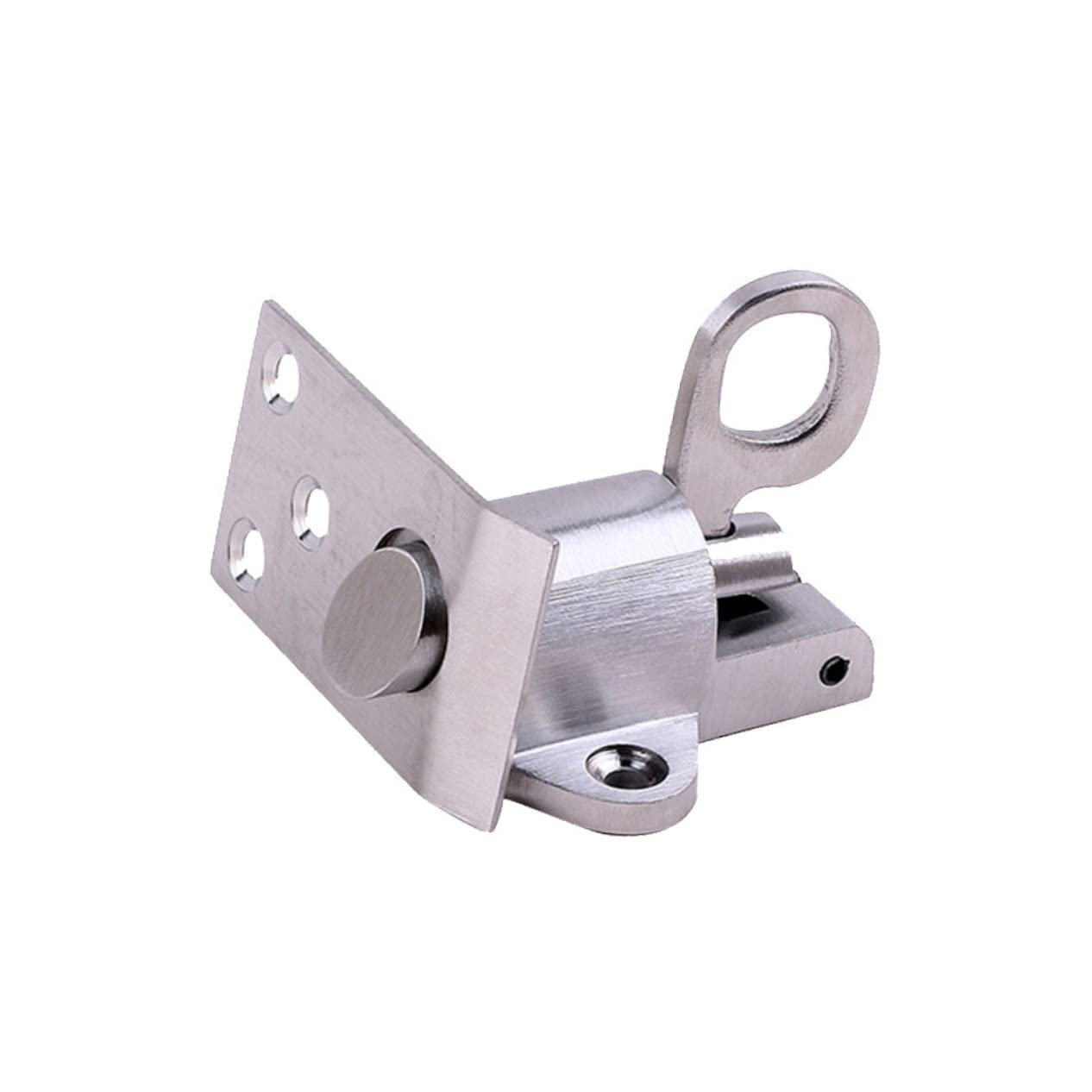 3-Pack Heavy Duty Stainless Steel Door Spring Bolt Deadbolt - Sliding Door Security Lock for Enhanced Home Safety | Ideal for Garage Doors, Sheds, and Commercial Entryways