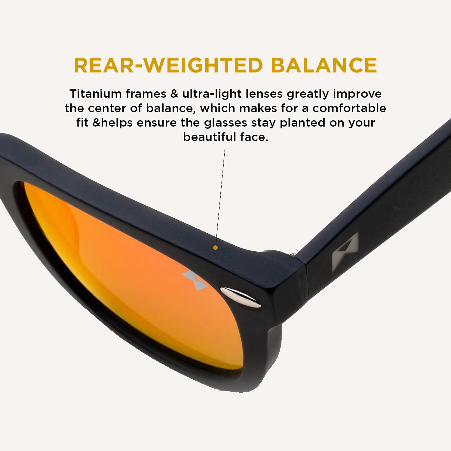 William Painter The Sloan Titanium Polarized Sunglasses for Men & Women – UV Protection, Lightweight & Durable – Perfect for Driving, Fishing & Outdoor Adventures