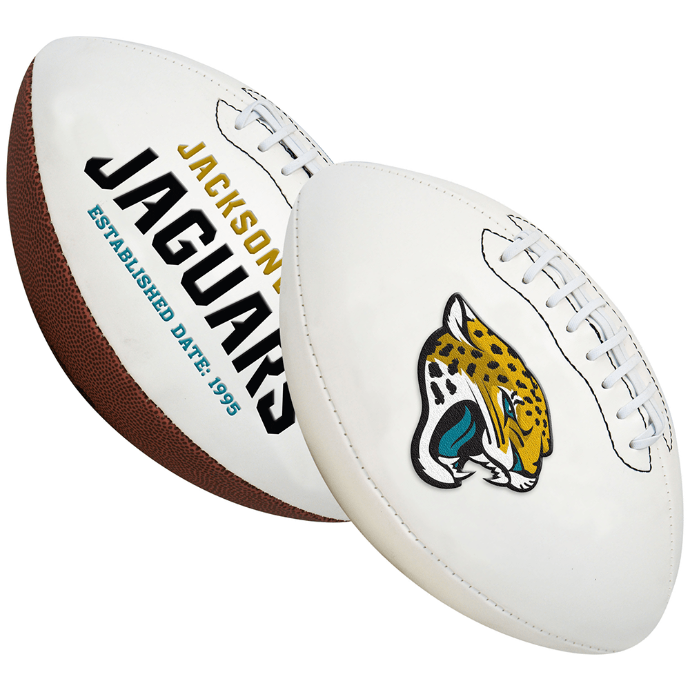 Jacksonville Jaguars Logo Football - Official NFL Team Merchandise for Fans & Collectors - Perfect for Game Day, Tailgating & Home Decor