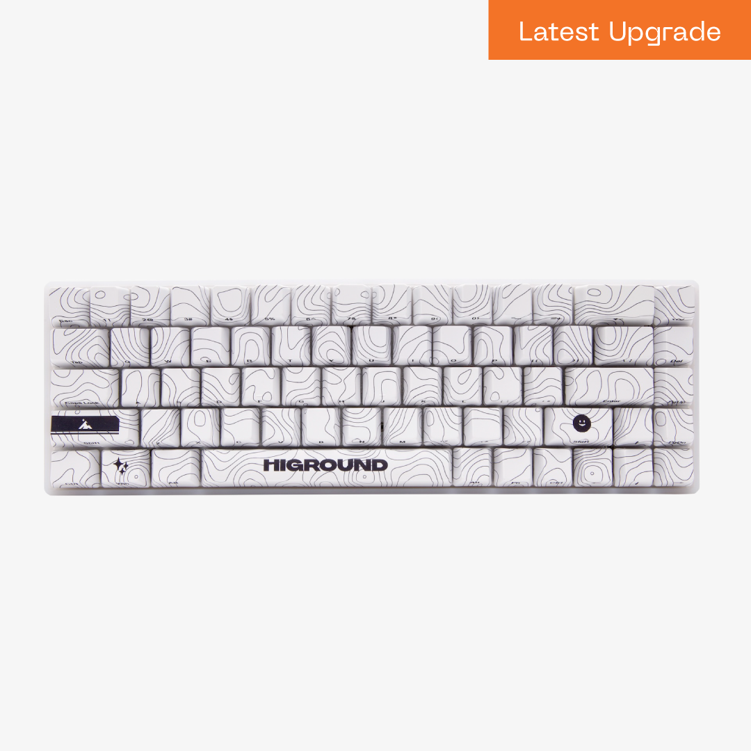 SNOWSTONE Bundle - Basecamp 65+ Keyboard & XL Gaming Mousepad Set | Perfect for PC Gaming, Office Work & Home Computer Setup