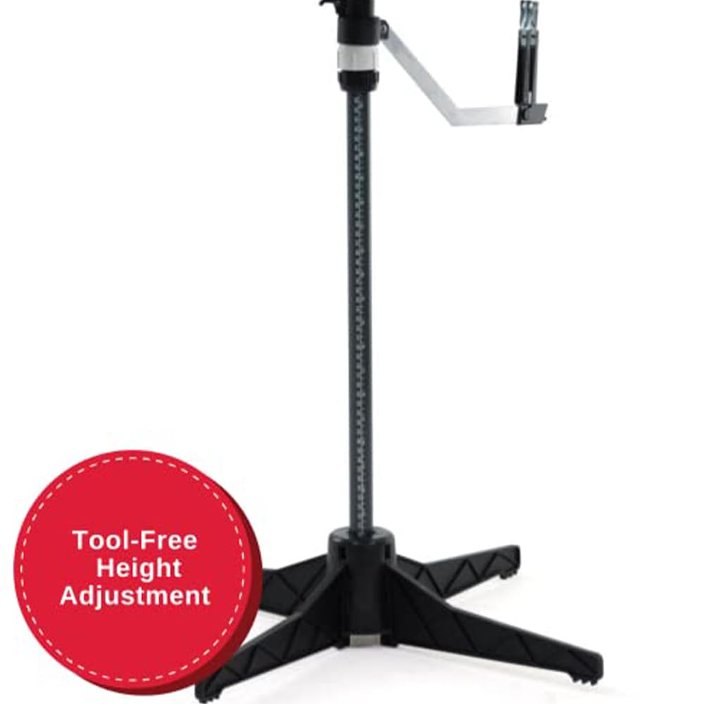 SINGER Adjustable Dress Form Mannequin for Women - Size 10-18, Gray Pinnable Body Torso with 360° Hem Guide, Foam-Backed Fabric, 12 Dials & Tripod Stand | Perfect for Tailoring, Fashion Design, Sewing Projects & Dressmaking