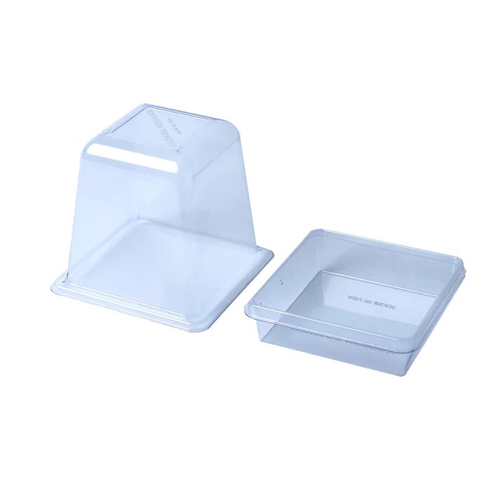 Epic Gardening 4 Cell Seed Starter Trays with Humidity Domes & Drainage Base - Perfect for Indoor Seed Germination & Plant Propagation