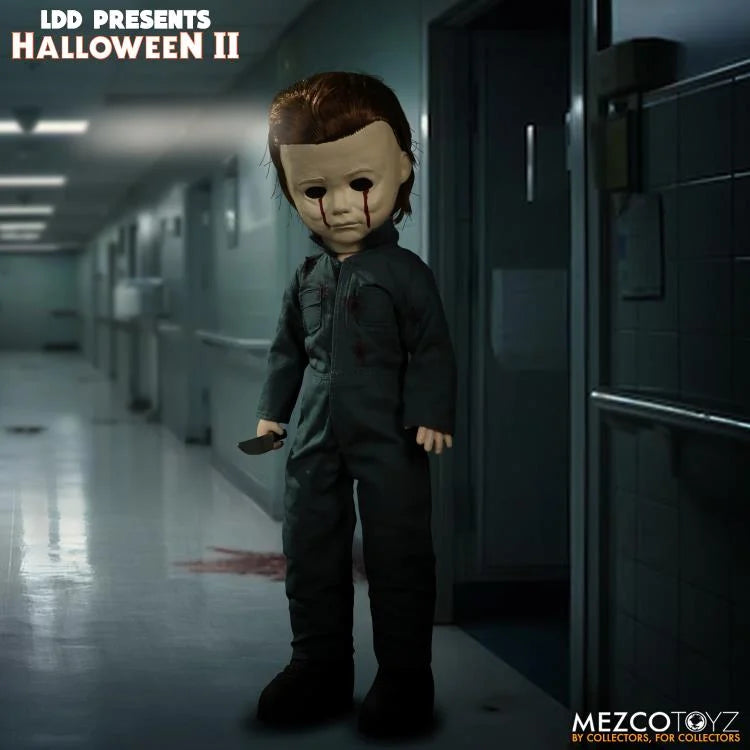 Halloween II (1981) Michael Myers Mask - Official LDD Licensed Horror Movie Costume Accessory for Halloween Parties & Cosplay
