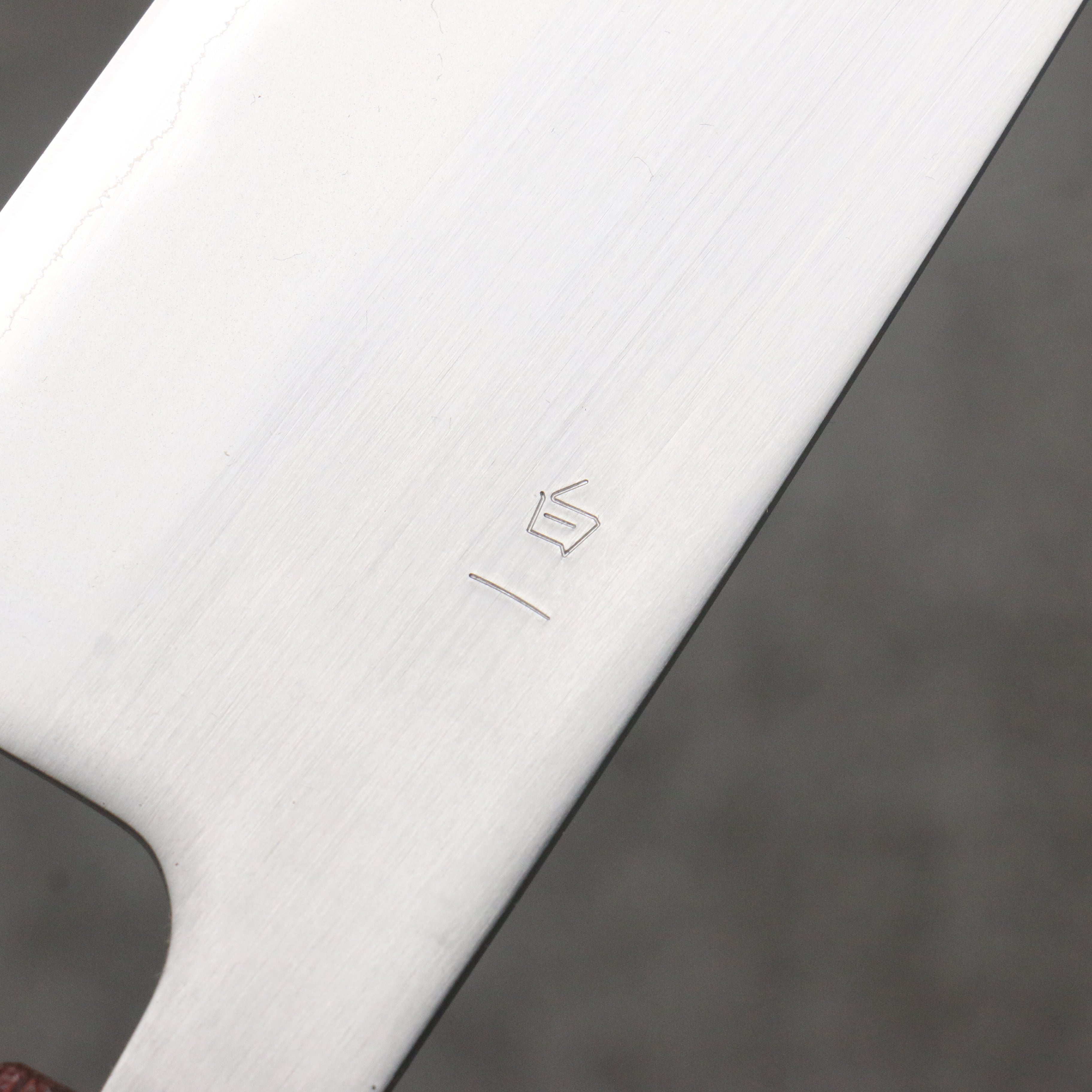 Premium Oul White Steel No.1 Santoku Knife 165mm with Japanese Elm Handle - Professional Kitchen Knife for Slicing, Dicing & Chopping Vegetables, Meat & Fish