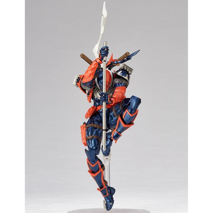 Amazing Yamaguchi Revoltech No. 011 Deathstroke Action Figure - Premium Collectible for DC Comics Fans & Display Showcase