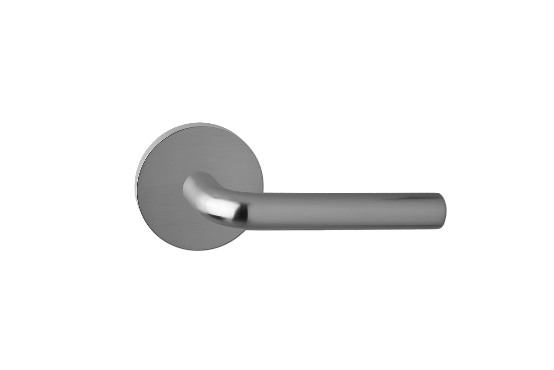Bravura Hardware 938-6 Solid Brass Door Lever - Hall & Closet Passage Set for Left or Right Handed Doors - Perfect for Bedrooms, Bathrooms & Interior Doors