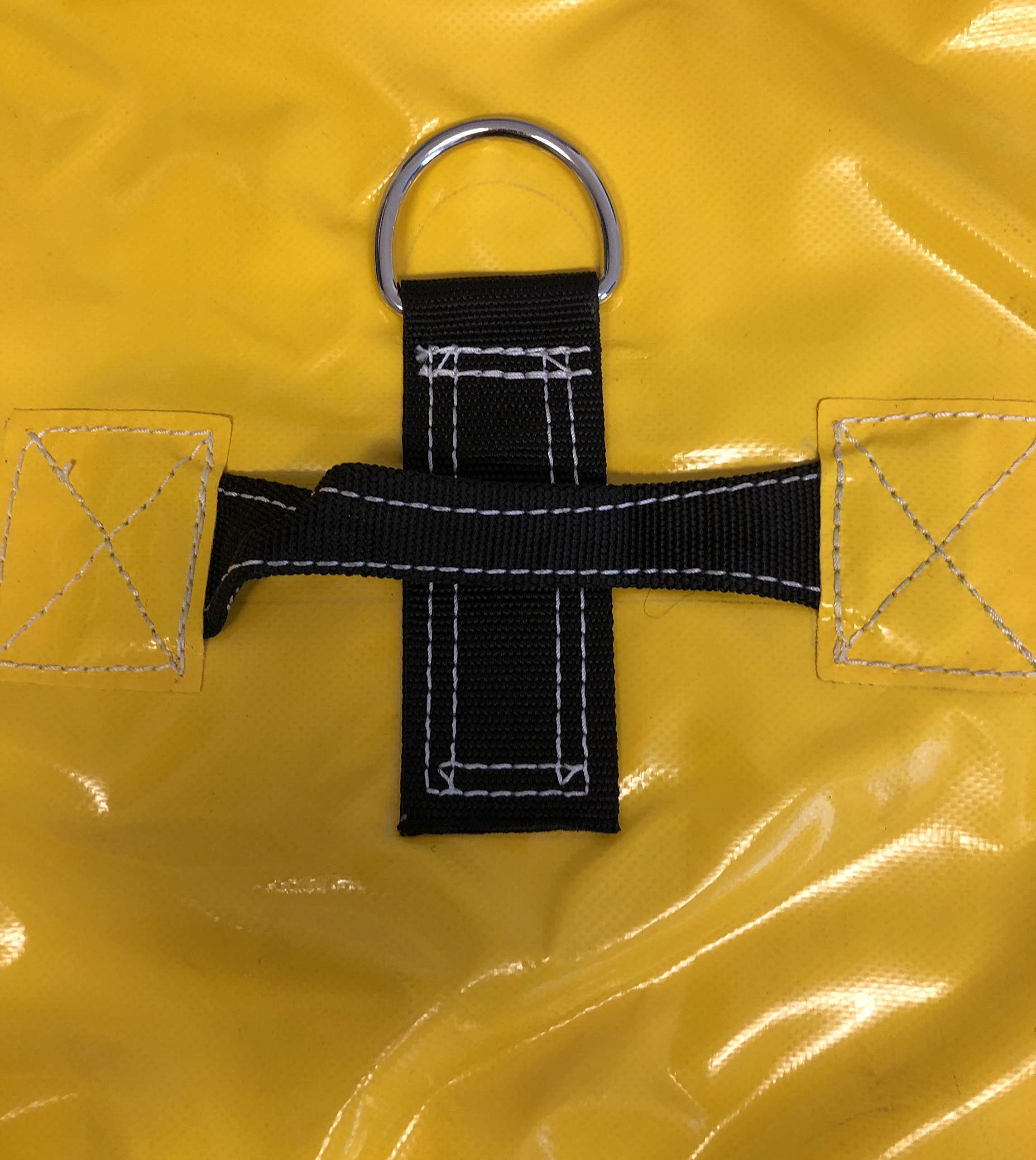 Heavy-Duty Vinyl Sand Bags - 6 Pack Yellow Anchor Weights for Inflatables, Bounce Houses, Tents & Outdoor Events - Perfect for Parties, Festivals & Backyard Gatherings
