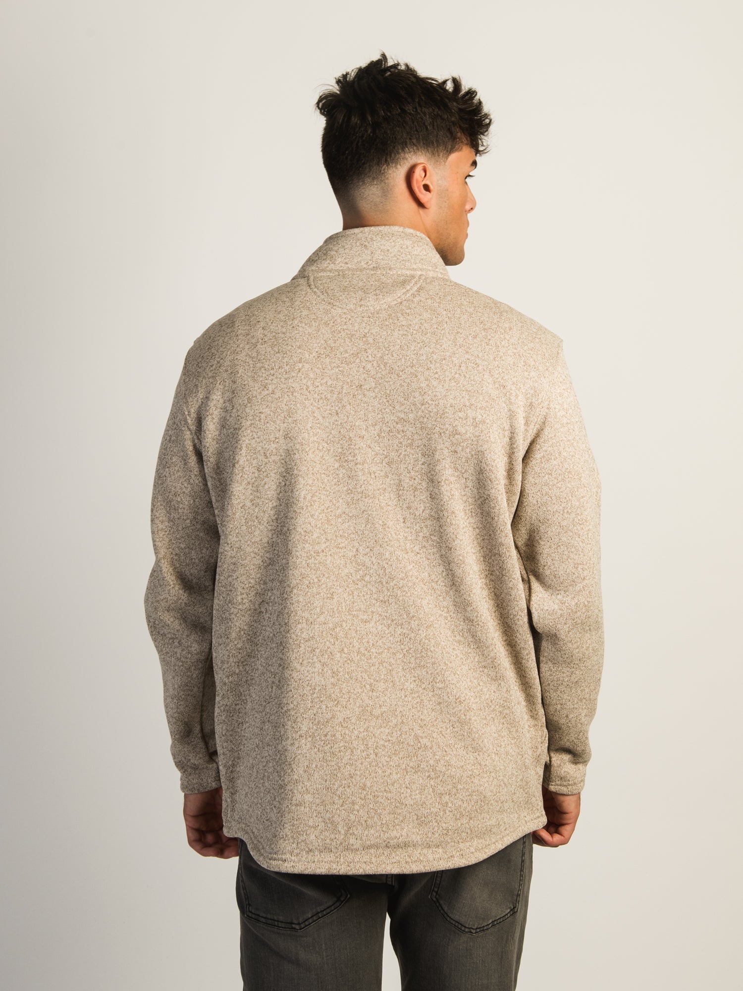 Carhartt Relaxed Fit Midweight Quarter Zip Fleece Pullover - Warm & Comfortable for Work, Outdoor Activities & Casual Wear