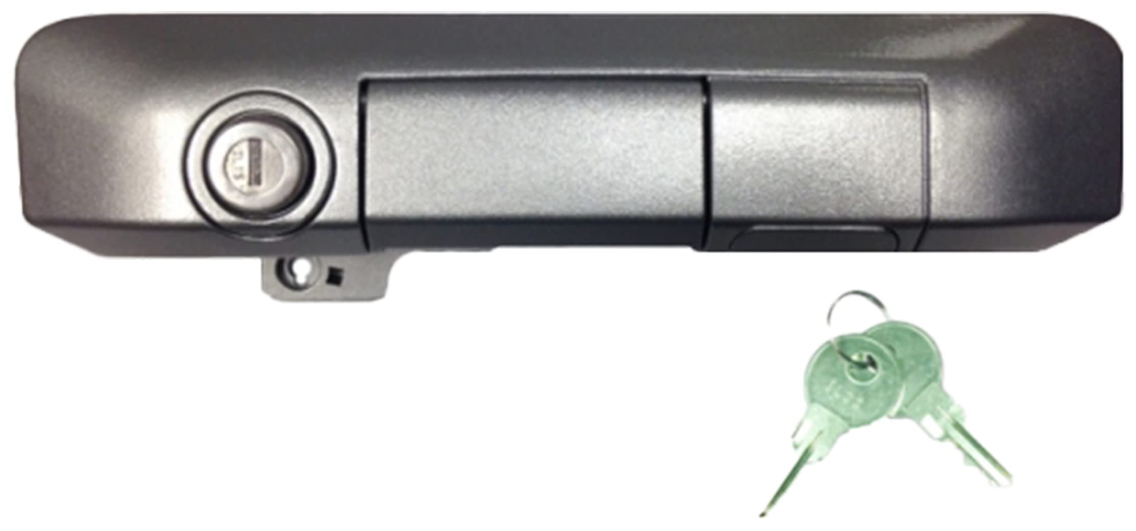 Pop & Lock PL5508 Manual Tailgate Lock for Toyota Tacoma (2005-2023) - Silver Sky Metallic | Secure Truck Bed | Anti-Theft Protection for Tools & Equipment