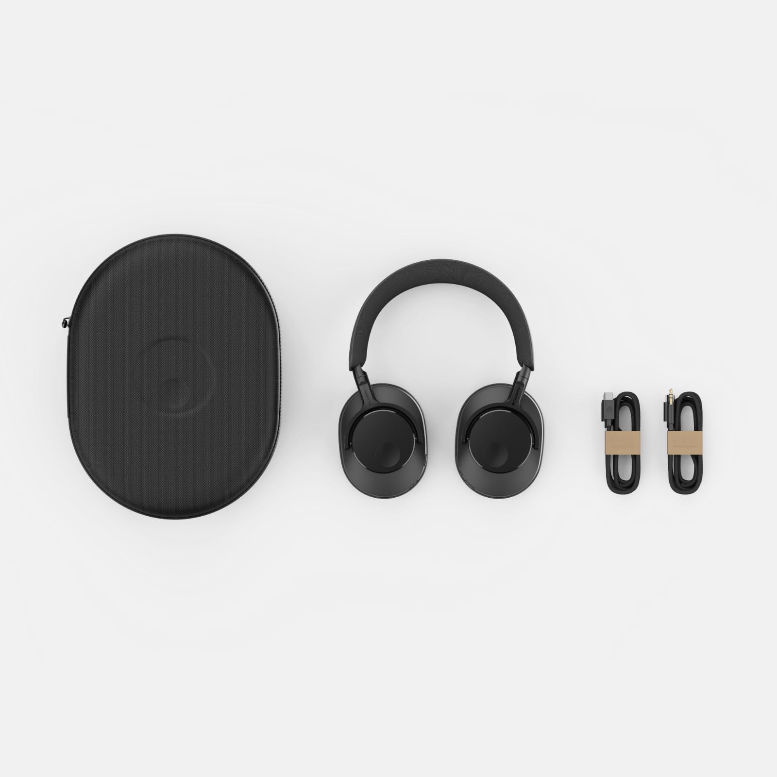 Cambridge Audio Melomania P100 Wireless Headphones - Bluetooth 5.0, Active Noise Cancelling (ANC), Hi-Fi Sound Quality, 100-Hour Battery Life with Replaceable Battery, Gaming Mode, Travel Case (Black) | Perfect for Travel, Work, and Gaming