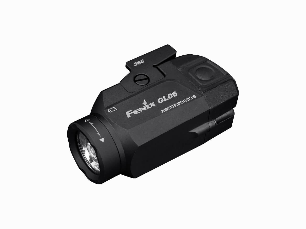 Fenix GL06 Compact Tactical LED Flashlight for Pistols - Open Box - Ideal for Home Defense, Hunting & Outdoor Adventures