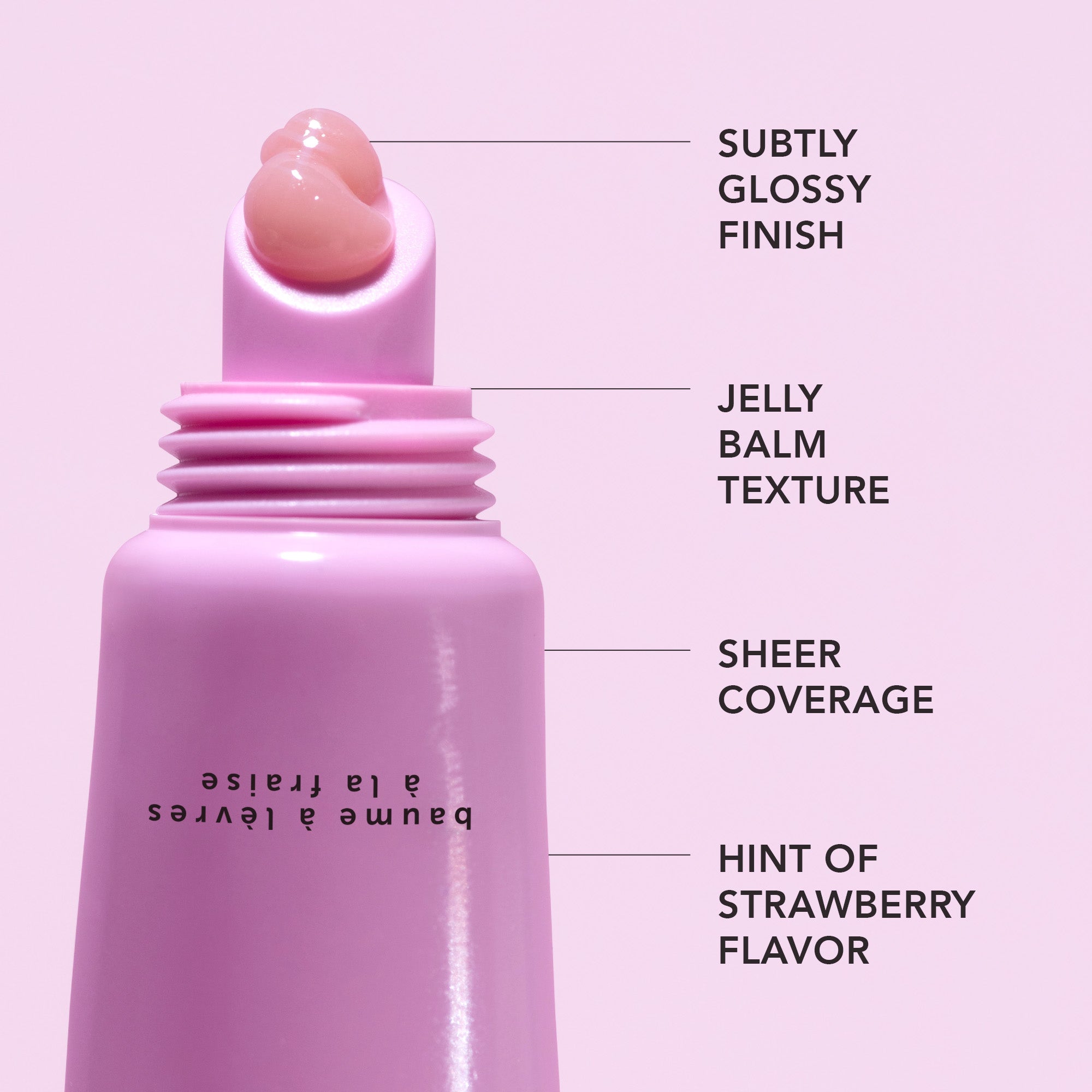 Dream Jelly Strawberry Lip Balm - Hydrating & Moisturizing Lip Care for Dry, Chapped Lips - Perfect for Winter, Makeup Prep & Daily Lip Protection
