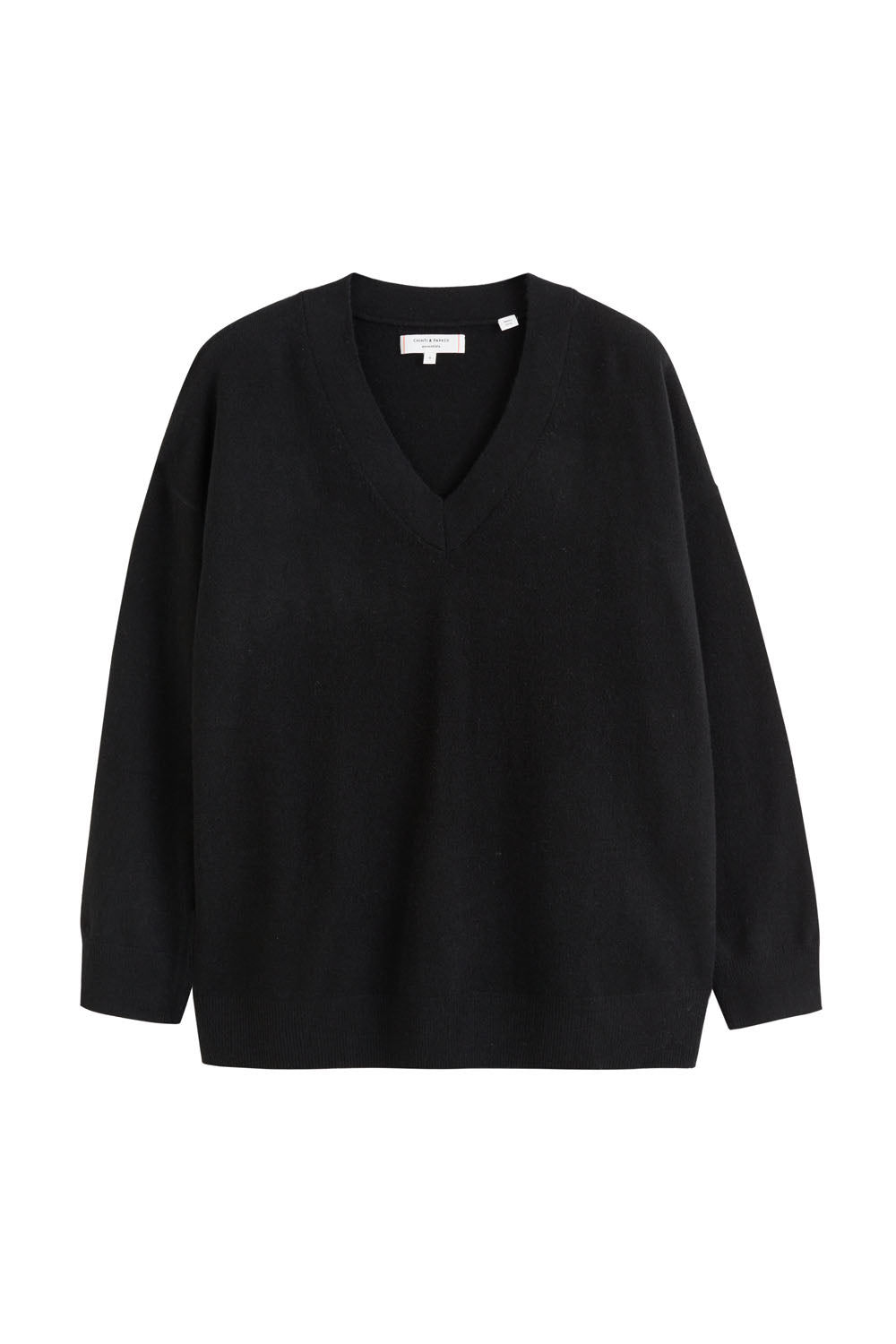 Luxury Navy Blue Cashmere V-Neck Sweater for Women - Soft & Warm Winter Pullover - Perfect for Office, Date Night & Holiday Outfits