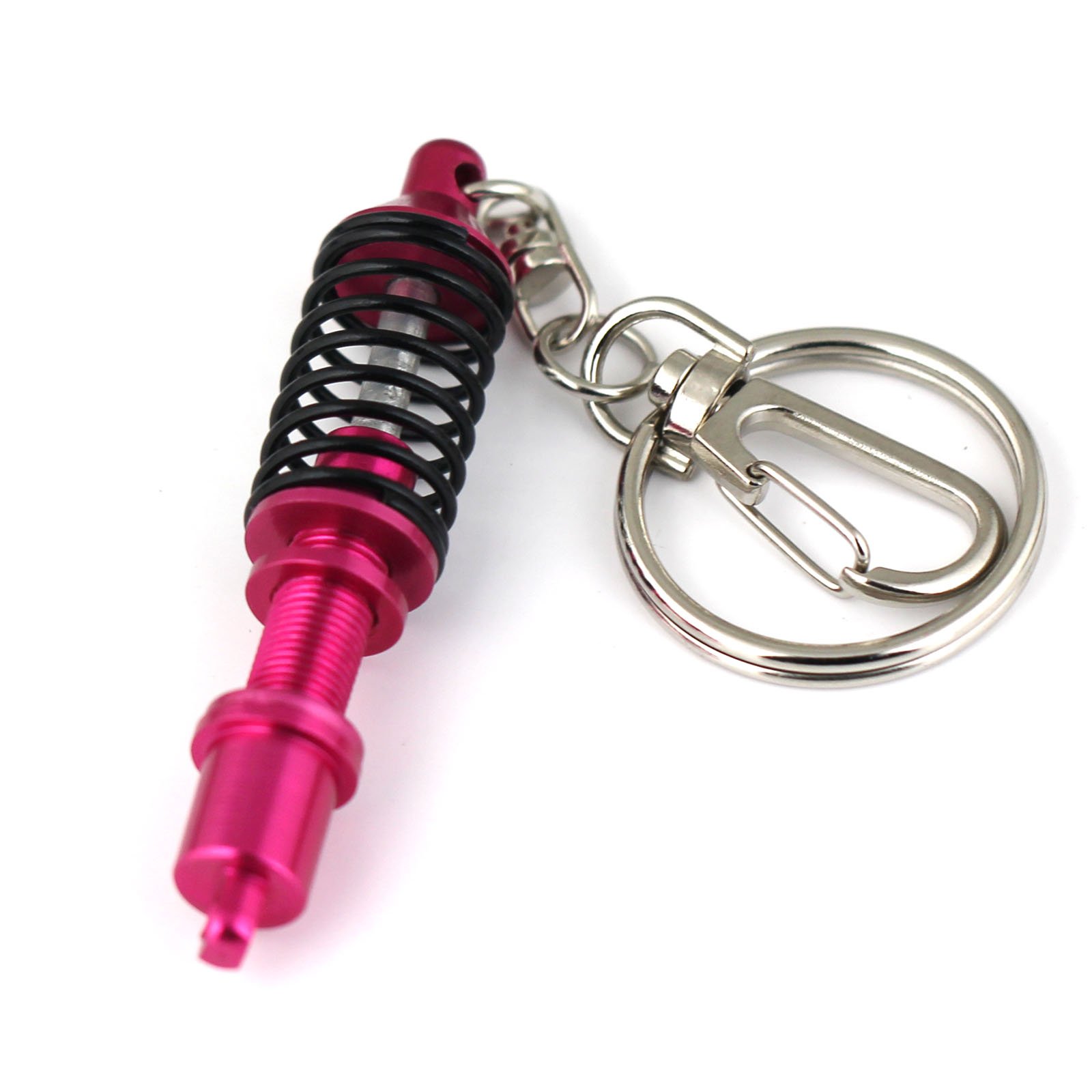 Maycom® 5-Pack Coilover Keychain - Creative Shock Absorber Shaped Keyring Set for Car Enthusiasts - Perfect for Key Fobs, Keychains & Auto Accessories - Great Gift for Mechanics & Car Lovers
