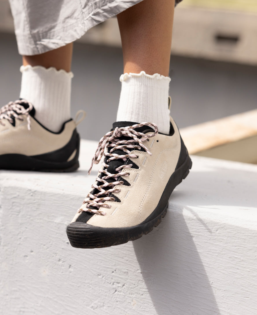 Women's Jasper Sneaker - Comfortable Casual Walking Shoes in Birch/Black | Perfect for Everyday Wear, Running Errands & Light Workouts