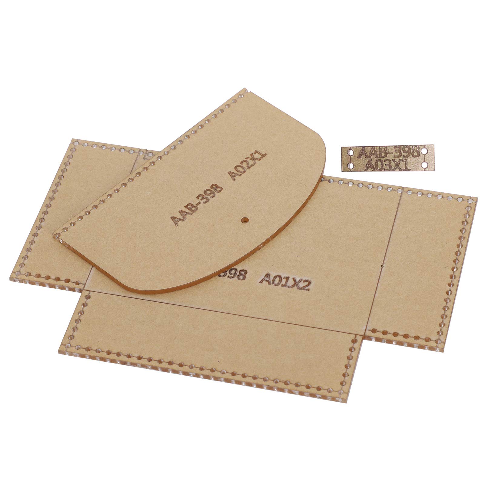 Acrylic Coin Purse Template - Durable Transparent Leather Pattern for DIY Wallet Making | Perfect for Crafting, Gifts & Organizing Coins