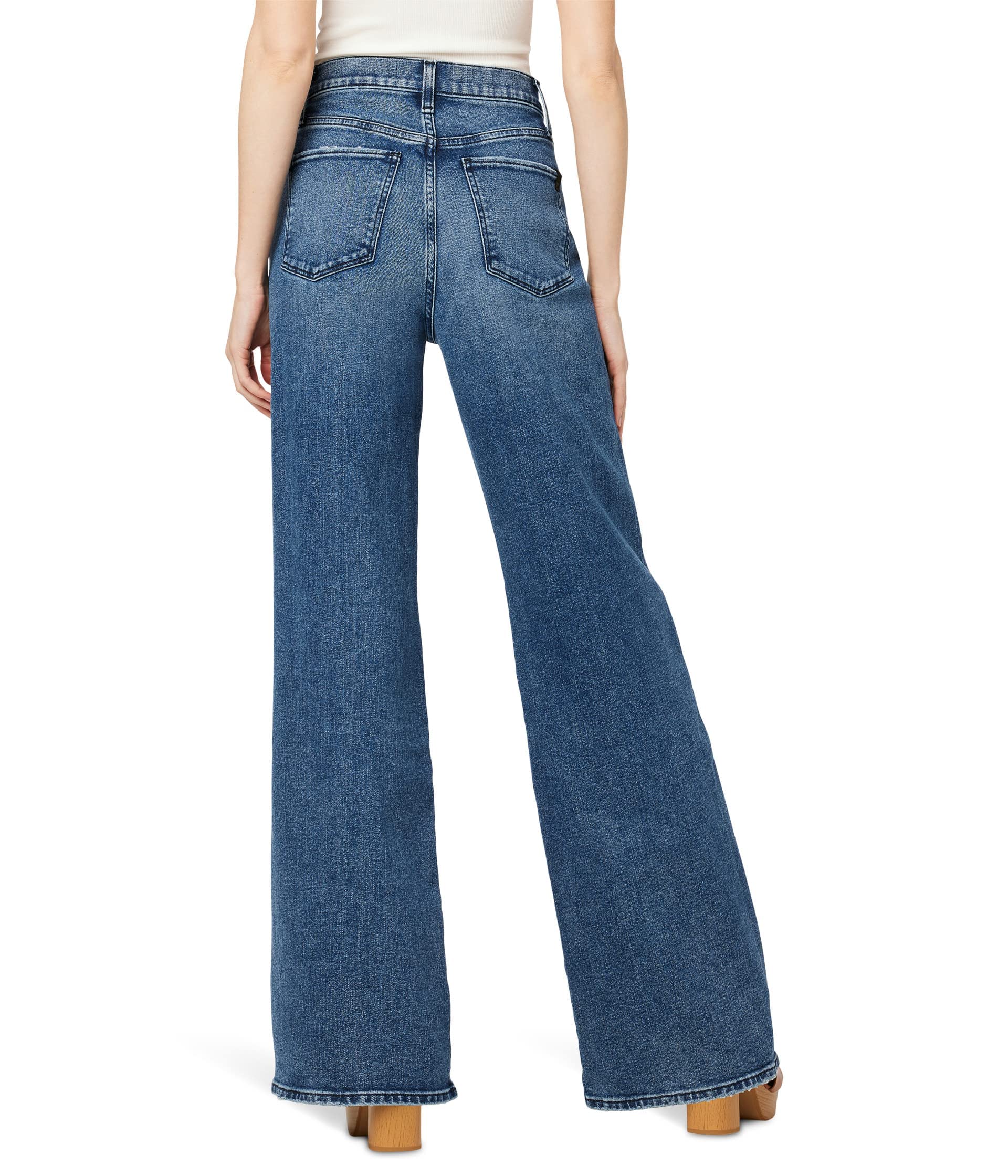 Joe's Jeans Women's Mia High Rise Wide Leg Jeans - Full Length Denim Pants for Casual & Office Wear | Comfortable Stretch Fabric for Everyday Style