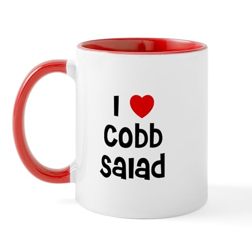 White/Red Inside - I * Cobb Salad Mug