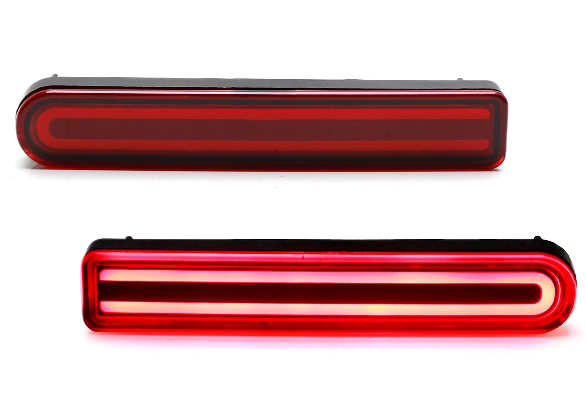 07-14 Toyota FJ Cruiser Dark Red LED Lower Bumper Reflector Lights - High Visibility Safety Lights for Off-Roading & Night Driving