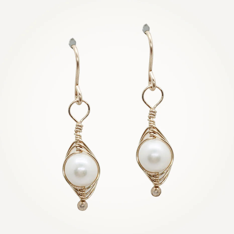Gold Peapod Earrings - Elegant One Pea Stud Earrings for Women | Perfect for Everyday Wear, Gifts & Special Occasions