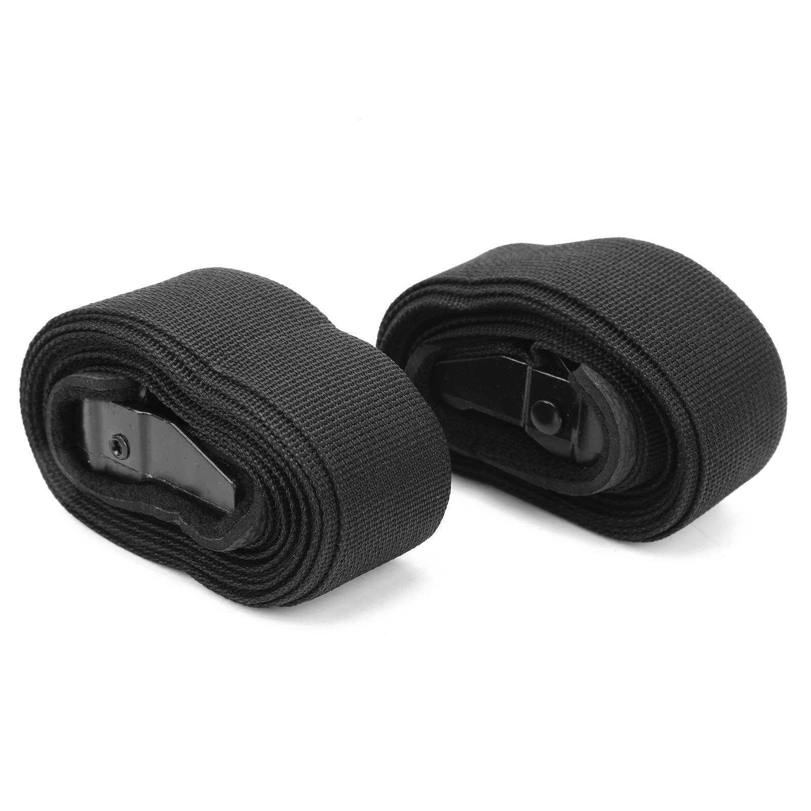 Heavy Duty Buckle Lashing Straps - 4 Pack Adjustable Cargo Tie Down Straps for Luggage, Truck, Motorcycle & Outdoor Gear - Secure Transport & Travel Accessories