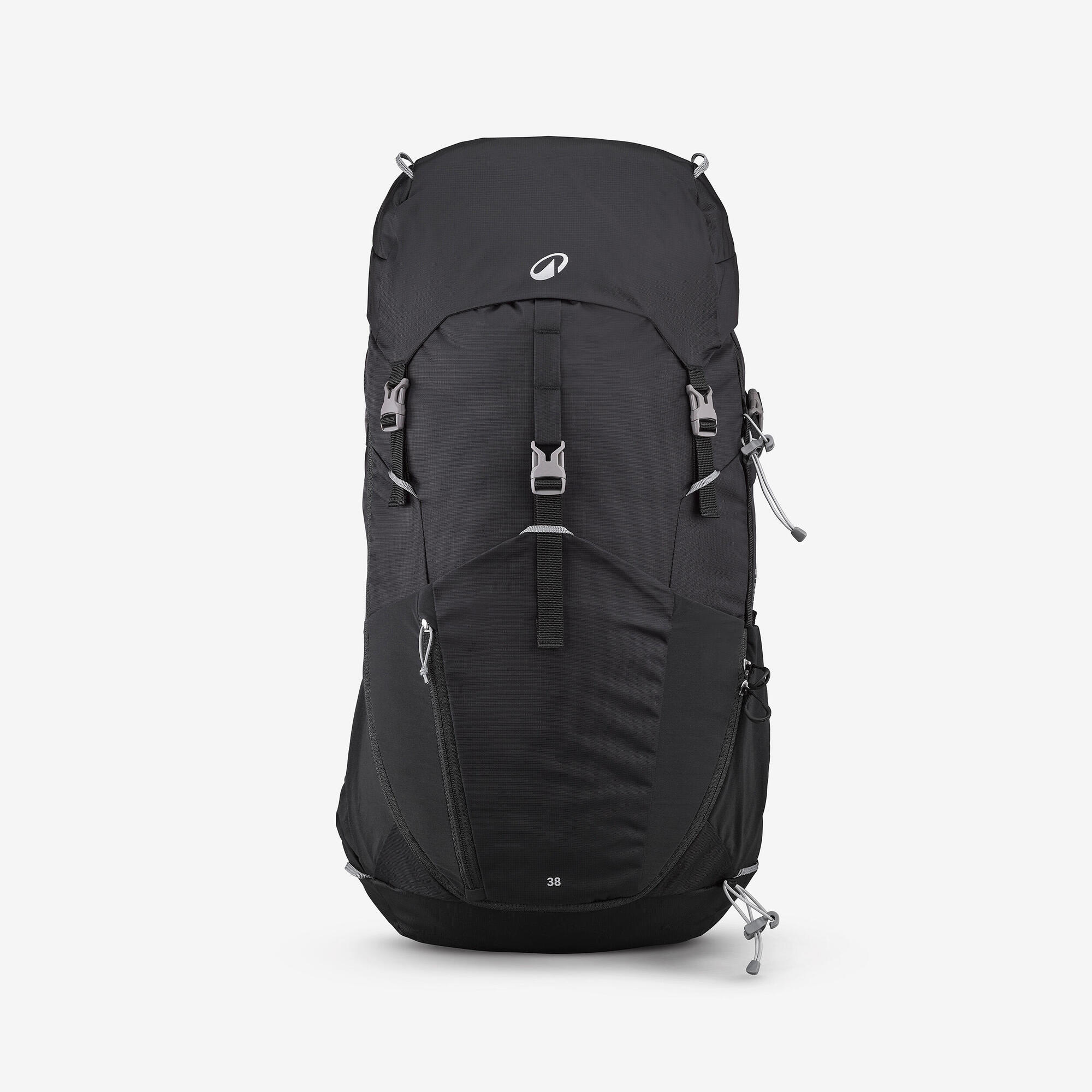 Quechua MH500 38L Lightweight Hiking Backpack for Men & Women - Water-Resistant Trekking Bag for Outdoor Adventures, Camping & Travel