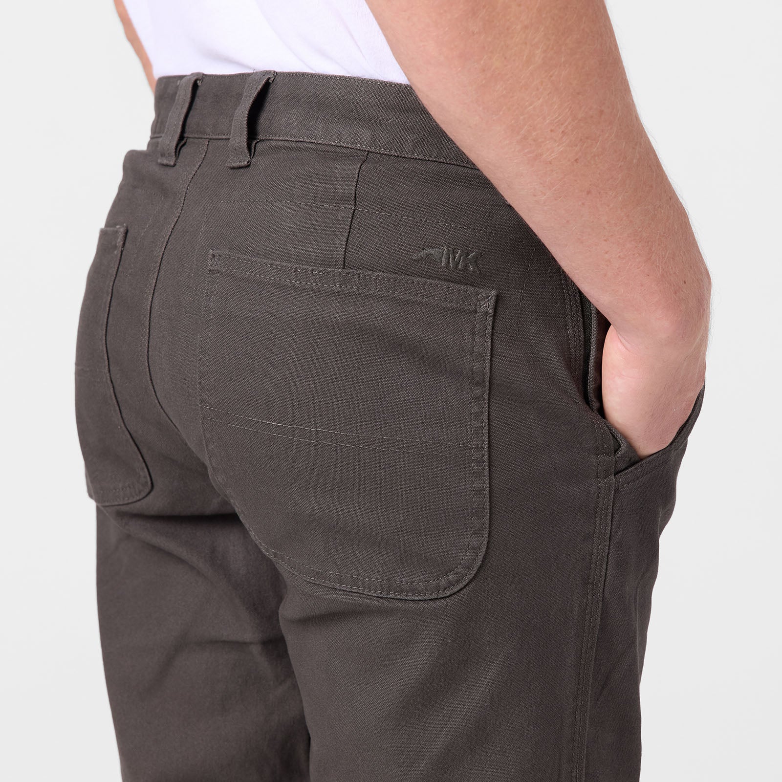 Men's Classic Fit Mountain Pants - Jackson Grey - Hiking, Camping & Outdoor Adventures