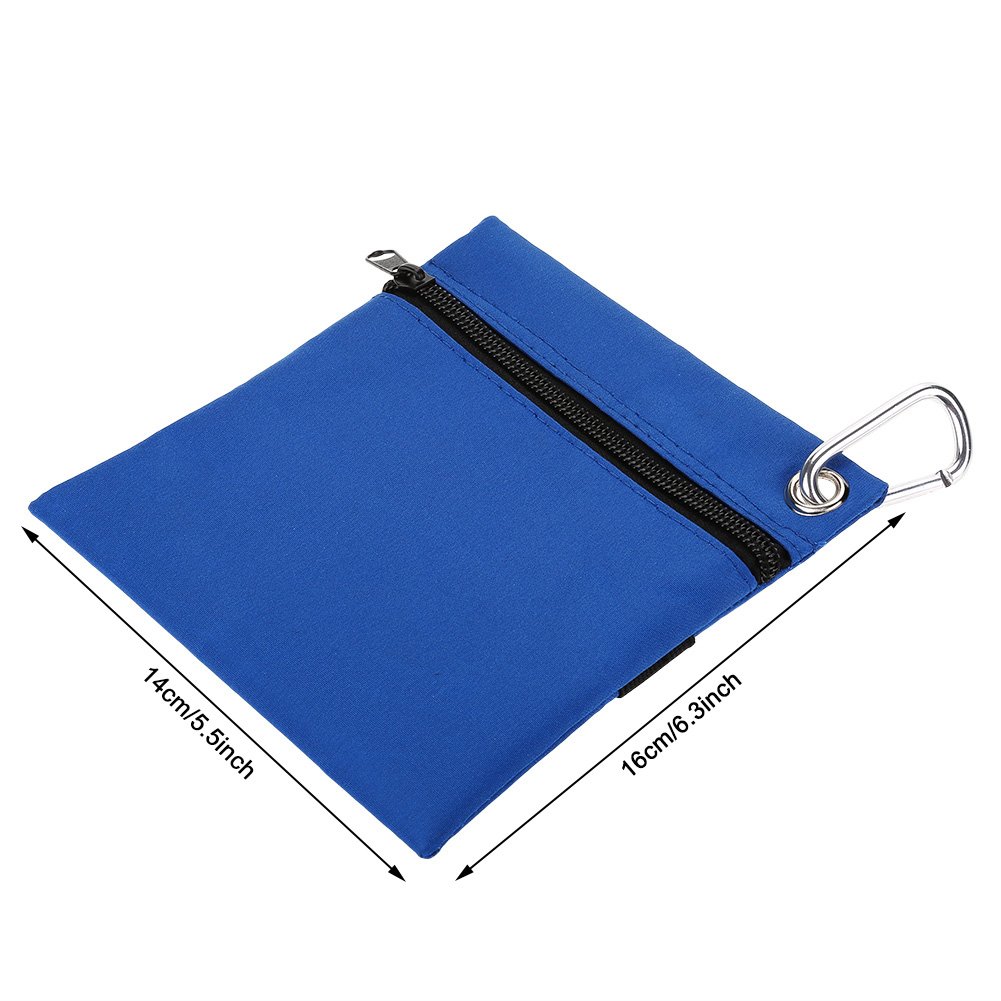 Mini Portable Golf Ball Holder Bag - Lightweight & Durable Tee Organizer for Golfers | Perfect for Driving Range & Course Use
