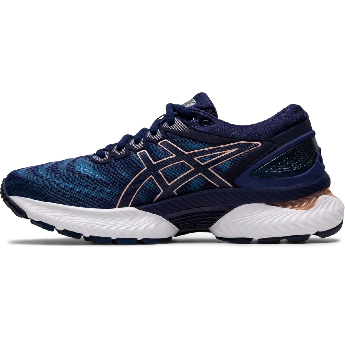 ASICS Women's Gel-Nimbus 22 Lite-Show Running Shoes - Lightweight Cushioned Sneakers for Road Running, Jogging & Gym Workouts - Perfect for Marathon Training & Everyday Wear