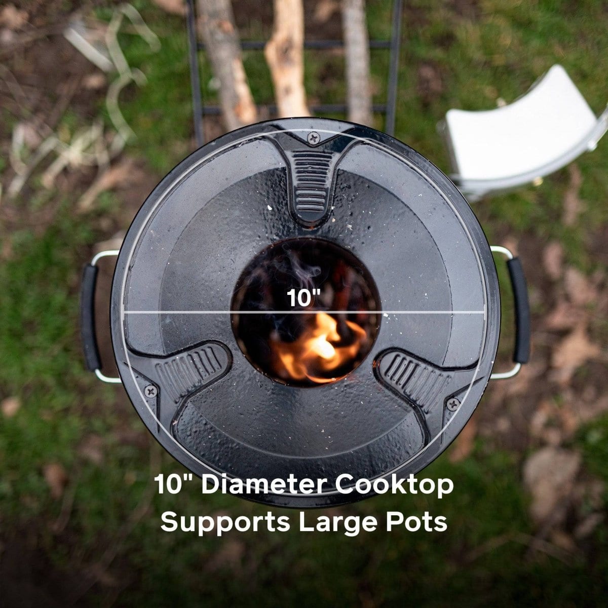 EcoZoom Versa - Portable Camping Stove with Adjustable Flame for Outdoor Cooking, Hiking & Emergency Preparedness | Compact & Efficient Backpacking Stove for Campers & Survivalists