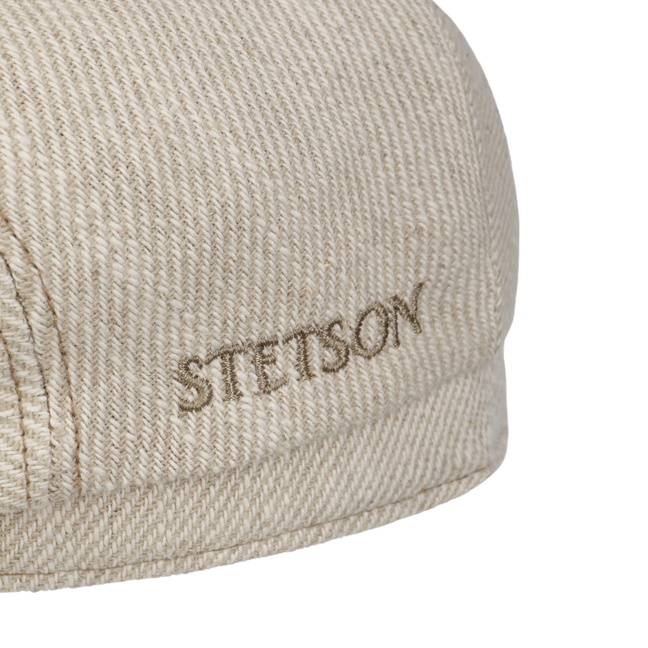 Stetson Sustainable Heavy Twill Flat Cap - Eco-Friendly Men's Hat for Outdoor Activities, Travel & Casual Wear