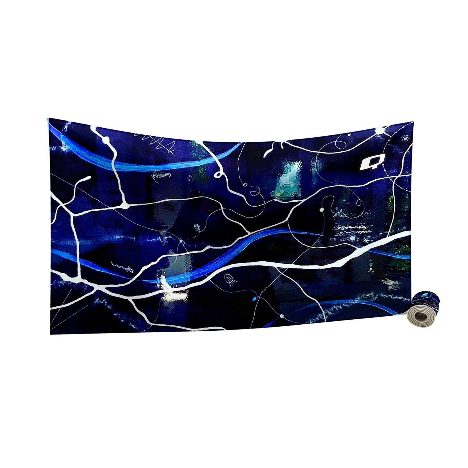 Premium Plankton Party Microfiber Swim Towel - Ultra Absorbent, Quick Dry, Lightweight & Compact - Perfect for Beach, Pool, Travel & Gym Workouts