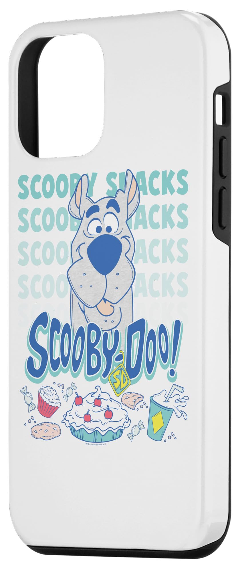 Scooby-Doo Snacks iPhone 12 Mini Case - Cute Cartoon Phone Cover for Protection - Perfect for Kids, Teens & Anime Fans - Great for School, Work & Everyday Use