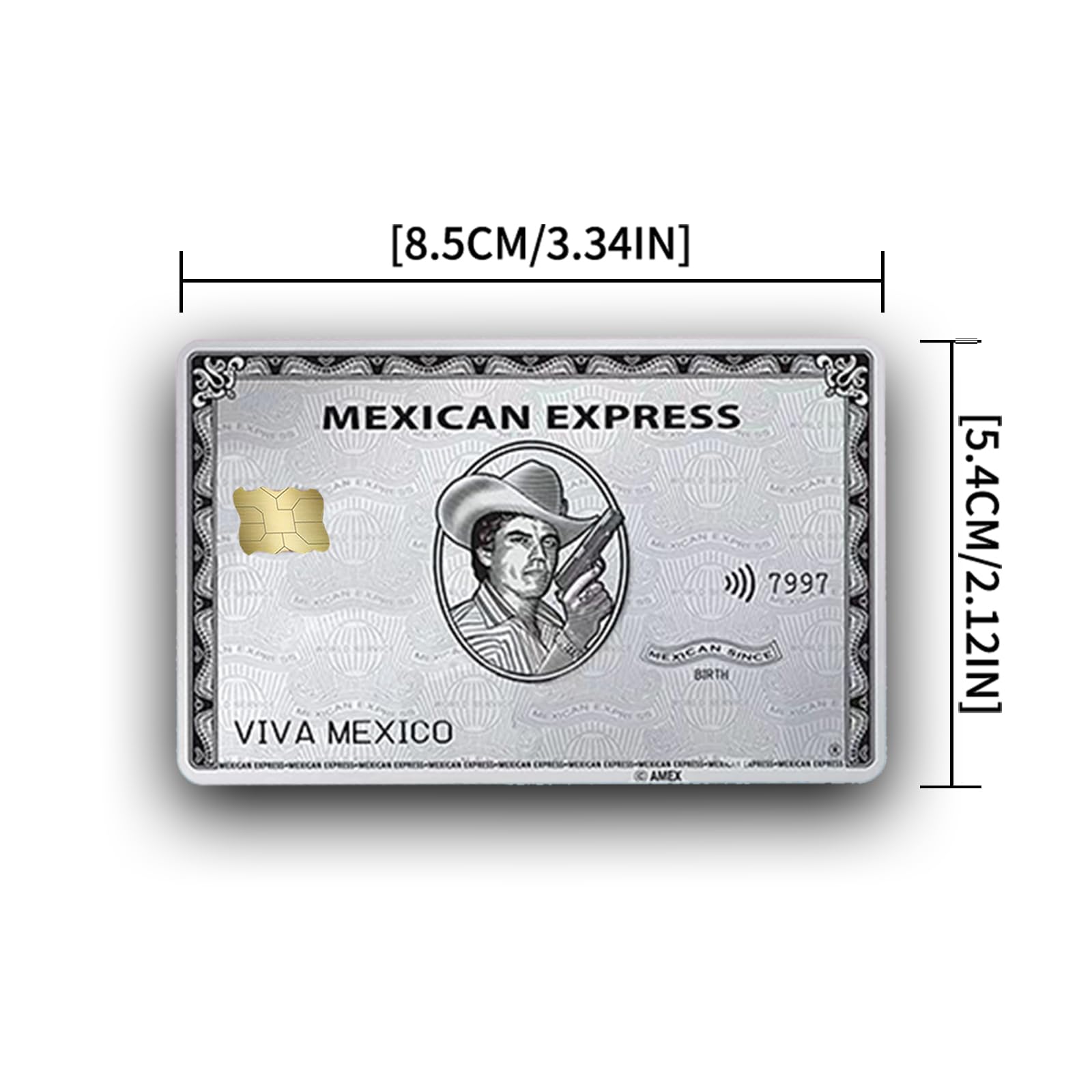 Amlo Mexican Peso Credit Card Stickers - 4PCS Removable, Bubble-Free, Slim & Waterproof Debit Card Skins with 1000 Peso Cultural Design | Personalize Bank Cards for Travel, Gifts & Everyday Use (Color-H, 4PSC)