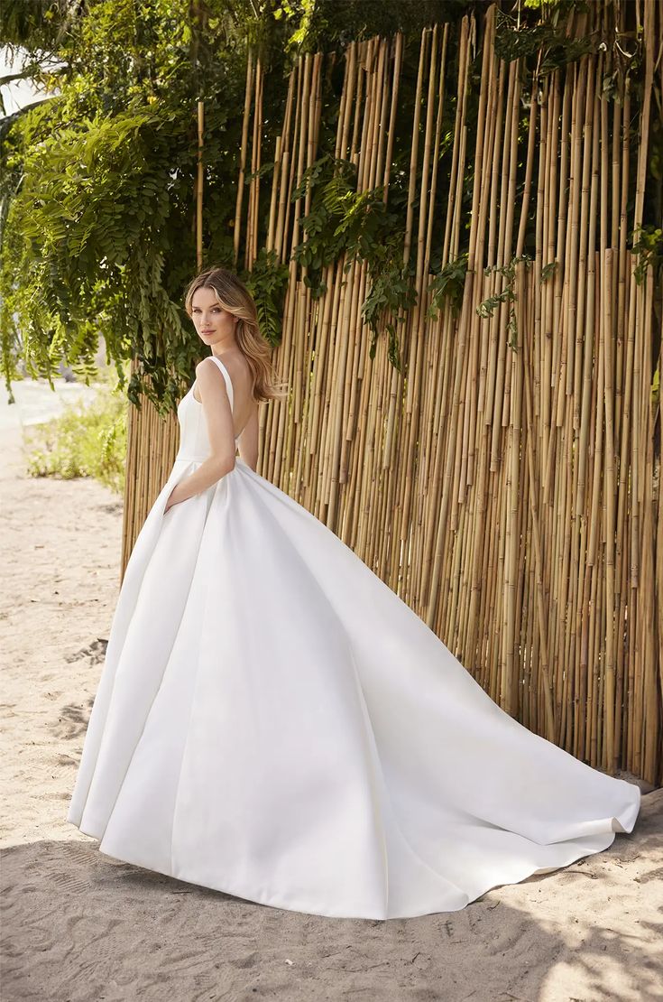 Mikaella M2482 Elegant Evening Gown for Women - Formal Prom, Wedding & Special Occasion Dresses