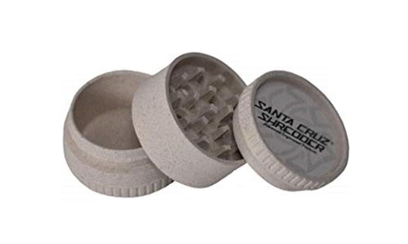 Premium Santa Cruz Shredder 3-Piece Herb Grinder (2.2