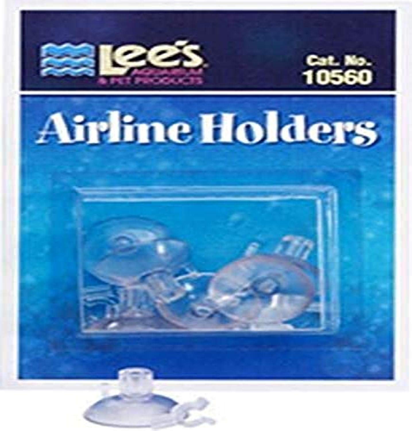 Lee's Pet Products ALE10560 6-Pack Strong Suction Cups for Aquarium Air Pumps - Secure Fish Tank Accessories for Aquarium Filters, Air Stones & Decorations (Ideal for Freshwater & Saltwater Tanks)