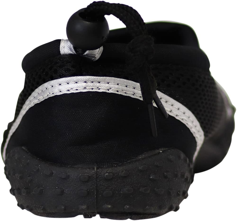 NORTY Wave Aqua Sock Water Shoes for Men - Quick-Dry Swim & Beach Shoes with Non-Slip Sole - Lightweight Aqua Socks for Swimming, Surfing, Kayaking & Water Sports