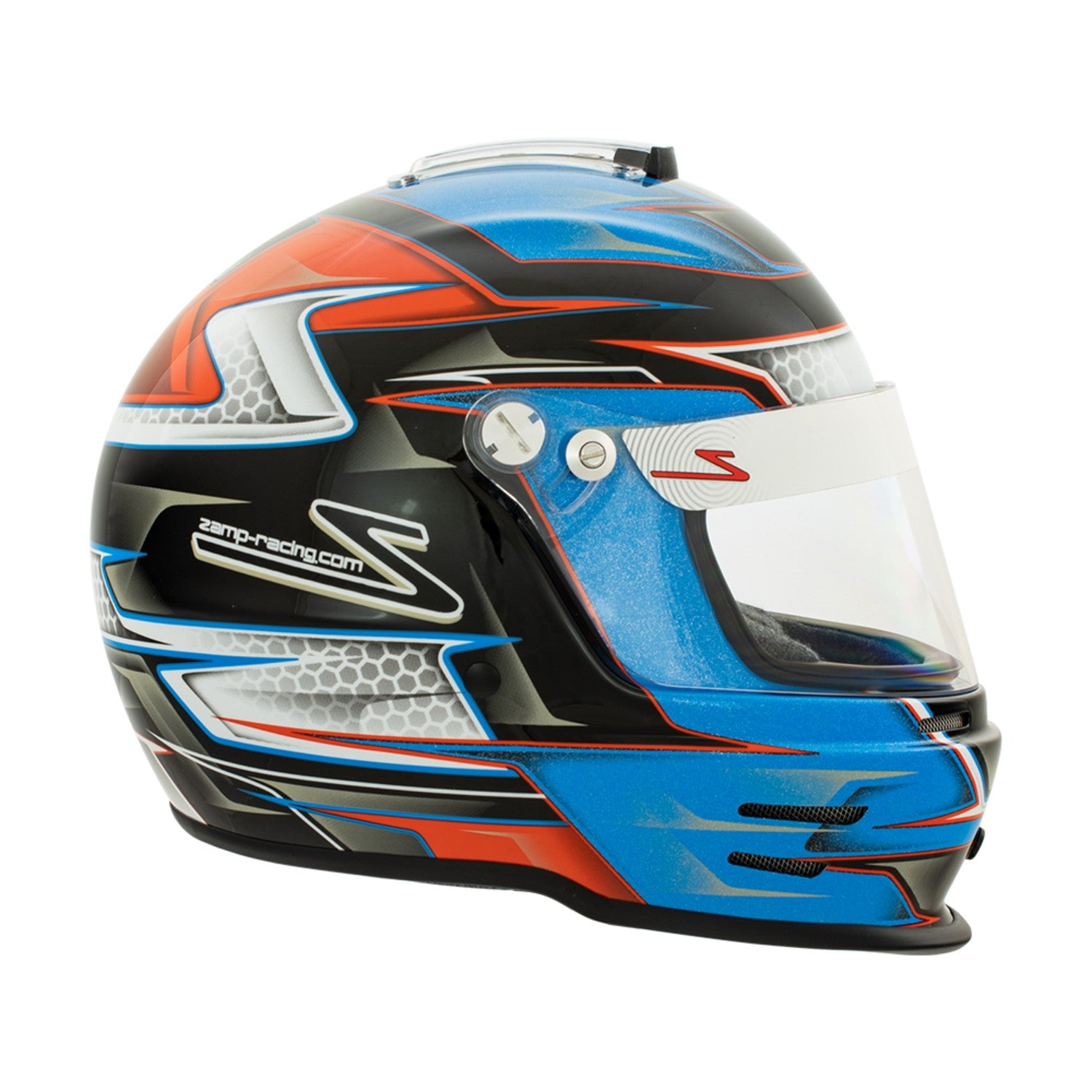 Zamp RZ 42Y C3 Youth Snell CMR2016 Certified Graphic Racing Helmet - Lightweight & Safe for Karting, Motocross & Junior Motorsports